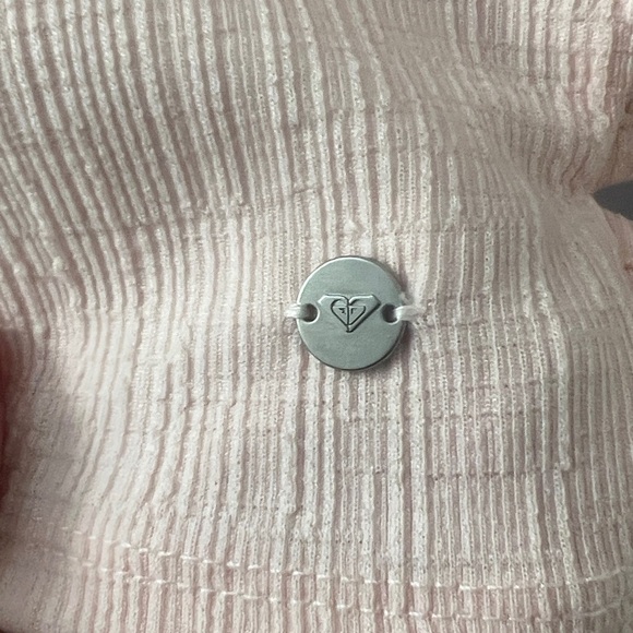 126. Roxy Good Keepsake Sleeveless Cropped Tank Top, Rose Quartz, Sz XL, NWT - Picture 5 of 11